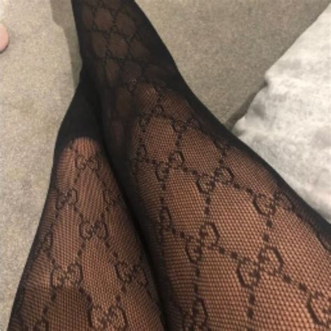 gucci tights black gg|Gucci tights poshmark.